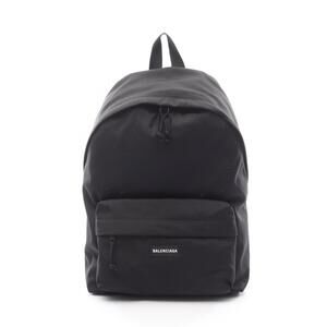 Balenciaga Explorer Backpack Nylon Canvas Black